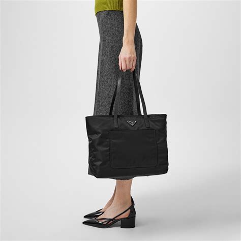 prada shopper tote bag|prada tote bags clearance.